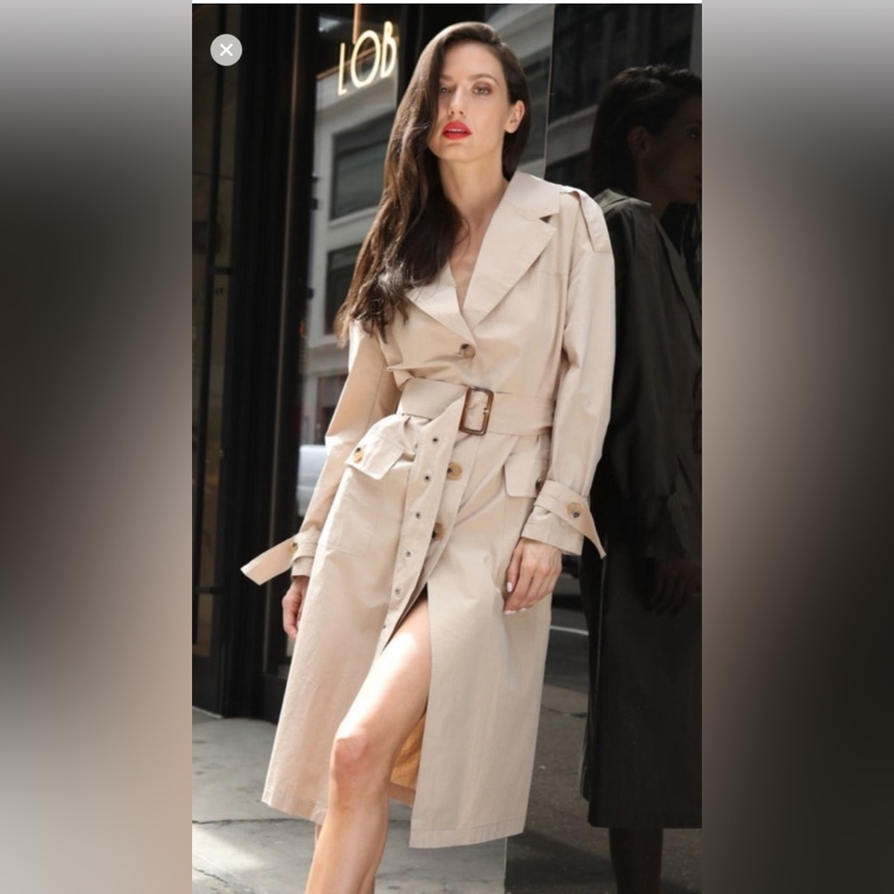 Walter Baker Beige Trench Coat